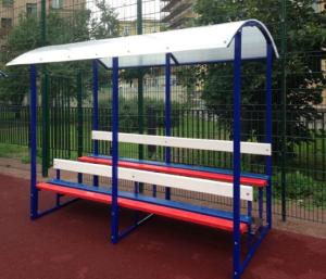 Купить Трибуна на 12 человек с козырьком (брус) в Аткарске 