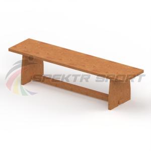 Купить Скамья гимнастическая фанерная 1000х240х250мм  в Аткарске 