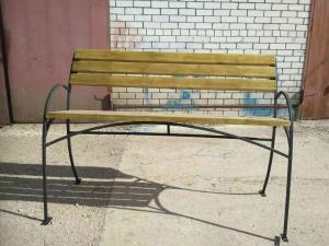 Купить Лавка парковая 1,8 м со спинкой в Аткарске 