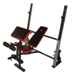 Купить Скамья со стойками под штангу DFC D1066 в Аткарске 