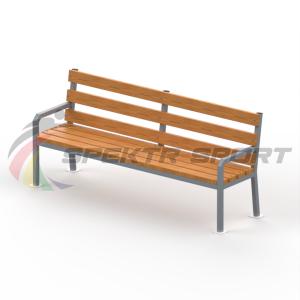 Купить Уличная скамейка со спинкой Дача в Аткарске 