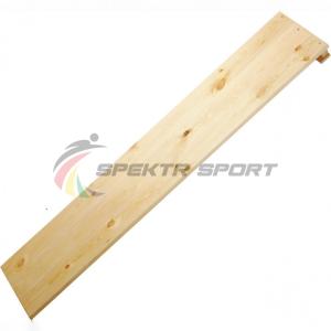 Купить Доска наклонная навесная 2000х260х40 мм (дерево) зацеп - брусок в Аткарске 