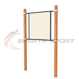 Купить Информационный стенд для сдачи нормативов с металлическим полем 1х1 м в Аткарске 