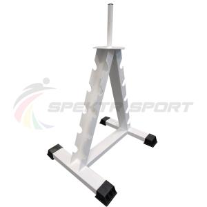 Купить Пирамида для 5 пар фитнес-гантелей (ширина гребенки 85 мм) и дисков в Аткарске 