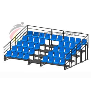 Купить Трибуна для зрителей 5 рядов на 42 места с перилами в Аткарске 