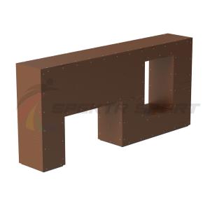 Купить Элемент полосы препятствий Стенка с двумя проломами в Аткарске 