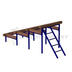 Купить Элемент полосы препятствий Разрушенная лестница в Аткарске 