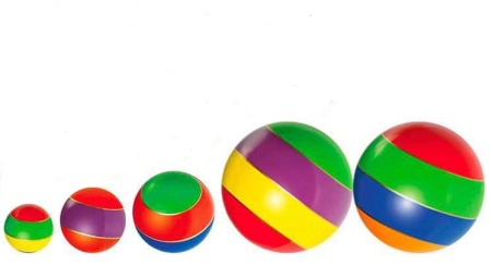 Купить Мячи резиновые (комплект из 5 мячей различного диаметра) в Аткарске 